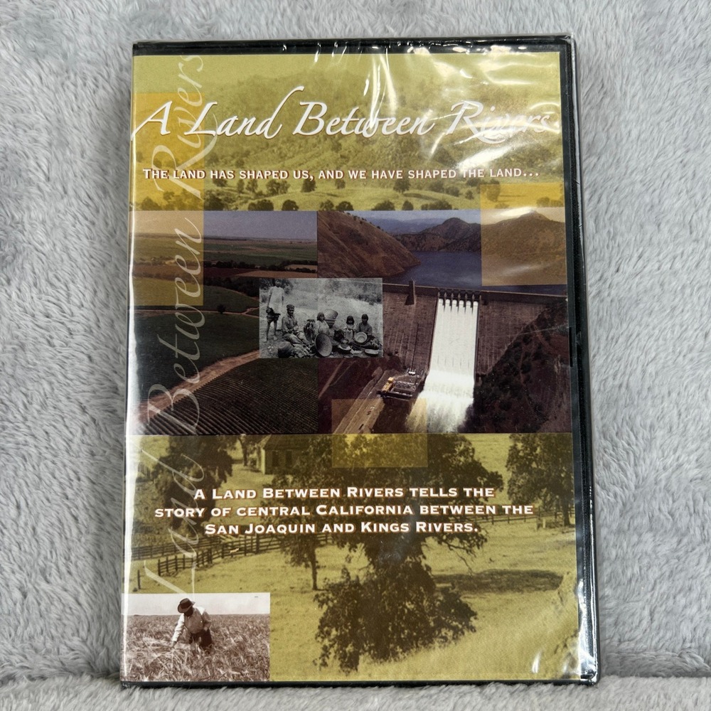 A Land Between Rivers Documentary DVD Central California History Rita Moreno NEW